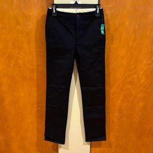 NWT! Gap Kids Boys 16 slim Black pants.